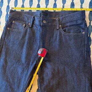 Uniqlo raw denim selvedge jeans